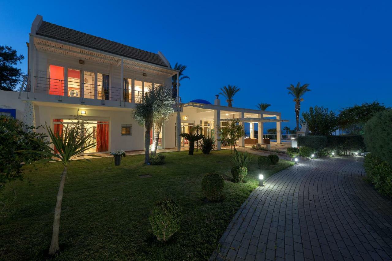 Grande Dame Villa Of Rhodes Asgourou Exterior foto