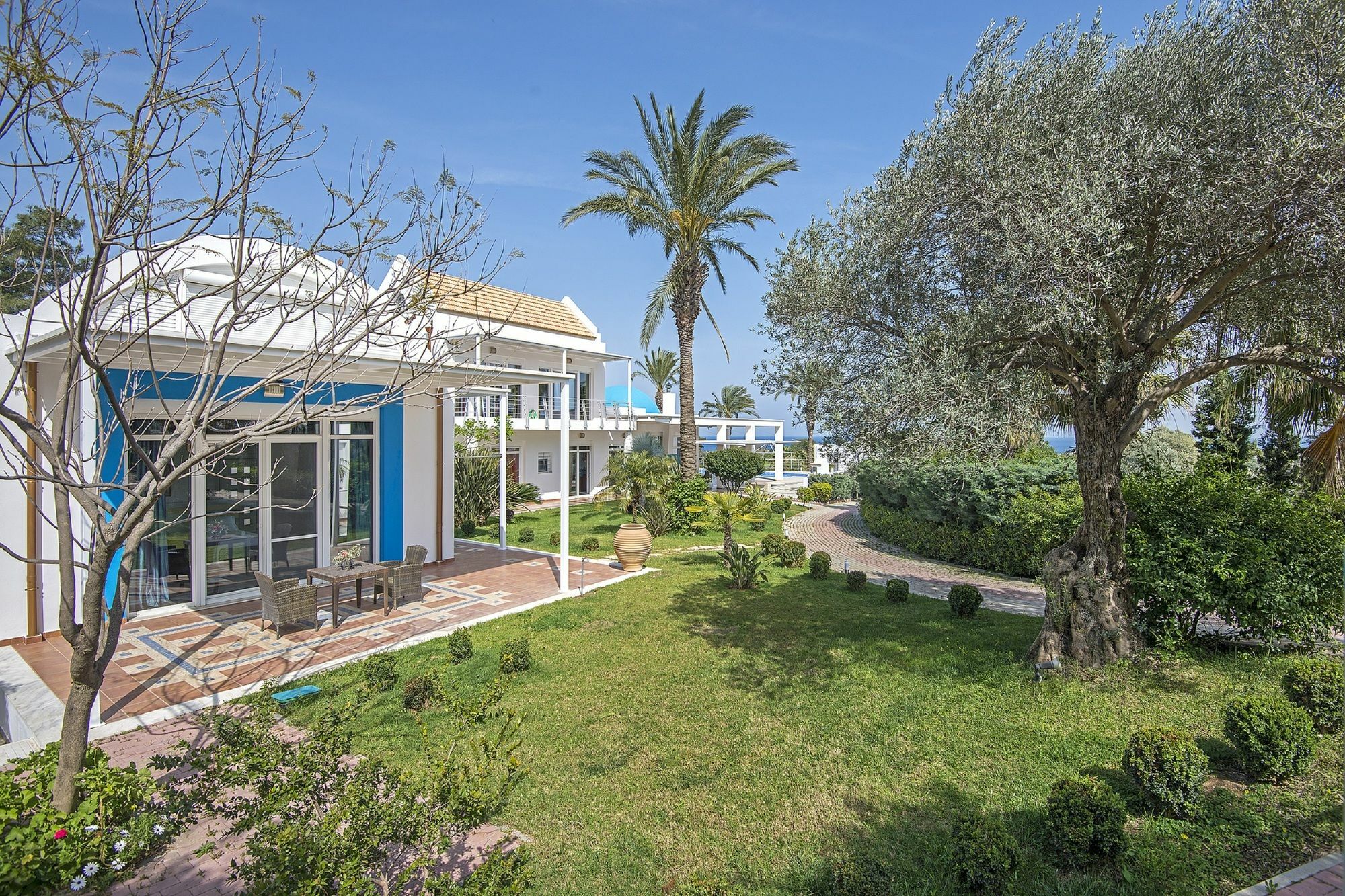 Grande Dame Villa Of Rhodes Asgourou Exterior foto